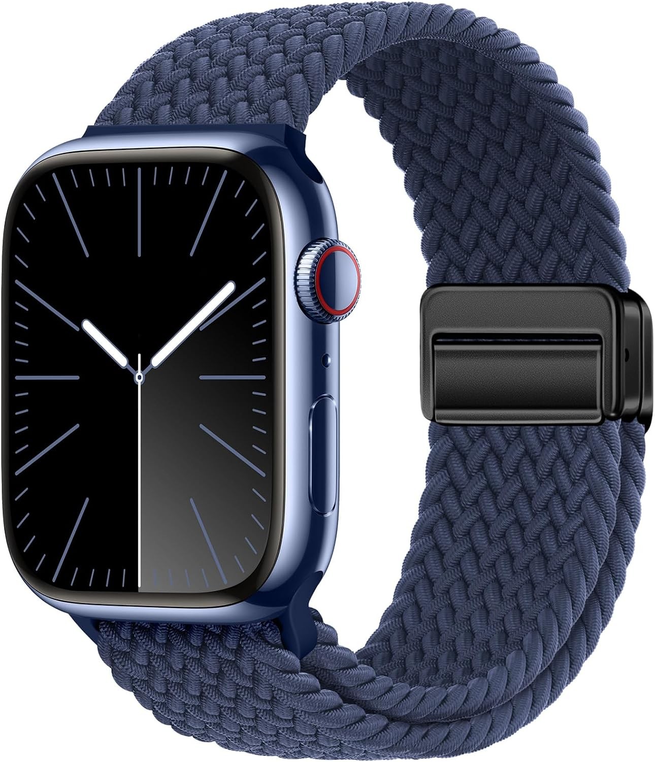 Stretchy Braided Strap Compatible with Apple Watch 38mm 40mm 41mm Series 11 10