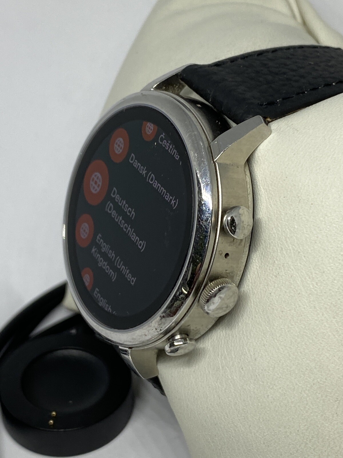 Fossil Gen 4 Authentic Digital Dial Smart Watch Custom Band FTW6016 DC510