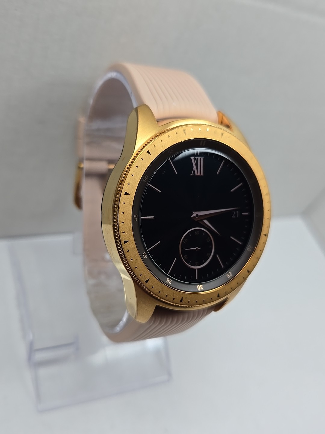 Samsung Galaxy Watch 43mm SM-R810 Bluetooth Rose Gold Smartwatch *READ
