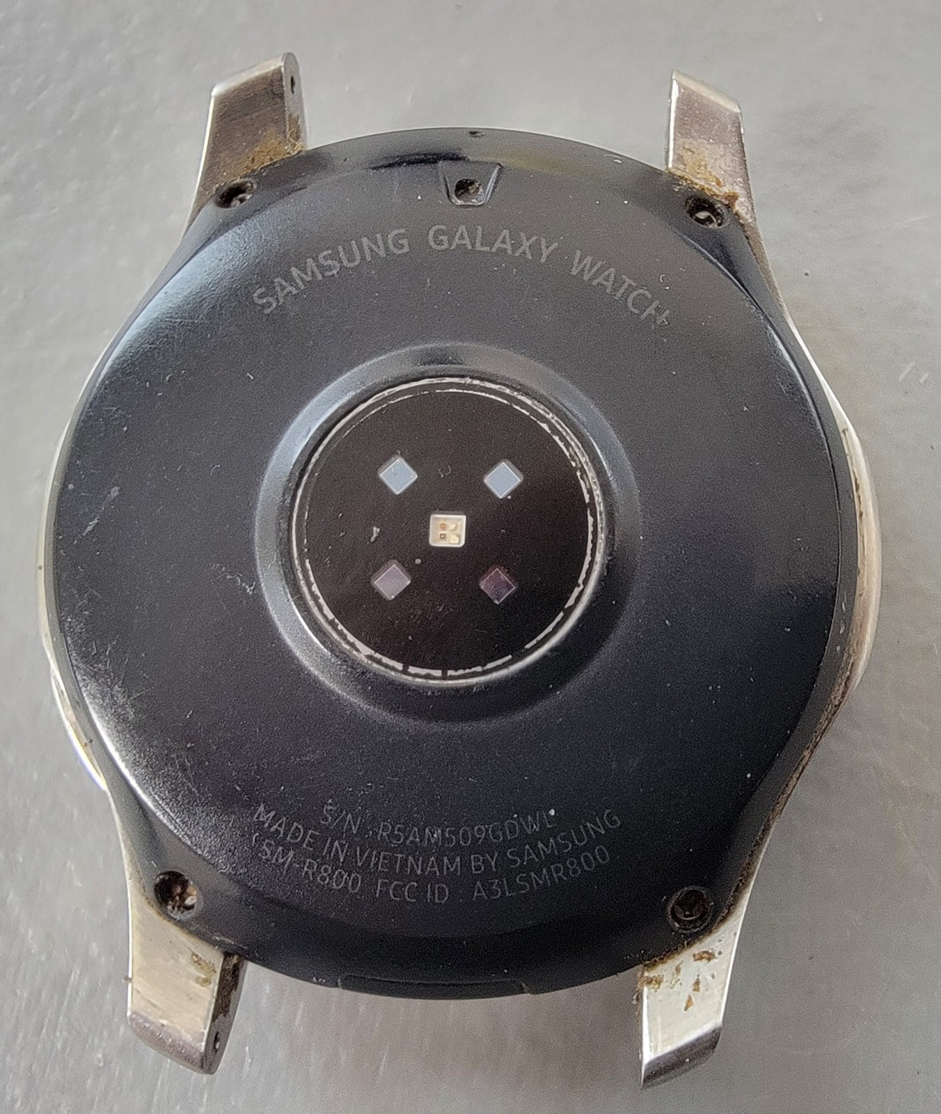 Samsung Galaxy Watch SM-R800 46mm Black/Silver Watch Face Only (Pre-Owned)