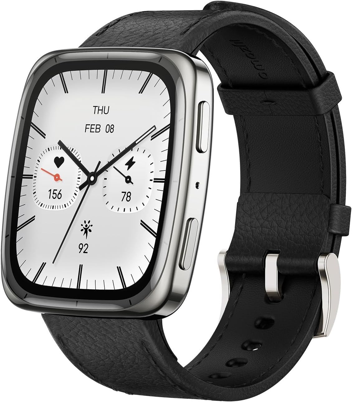 Amazfit Active 2 Premium Smart Watch (Square) , 10 Day Battery, Sapphire Glass