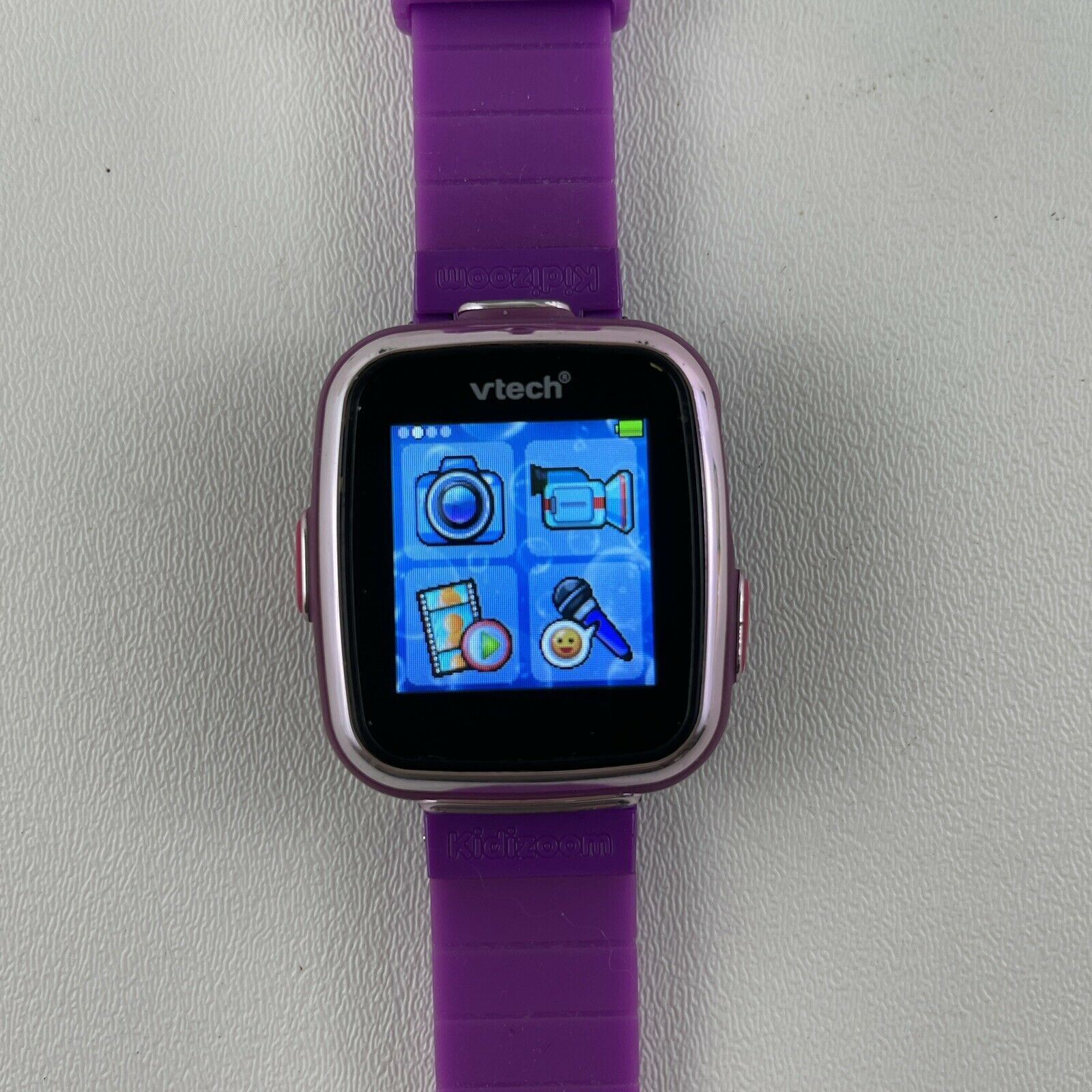 Vtech Kidizoom Smart Watch #1716 Interactive Games Camera & Video ~ Tested Works