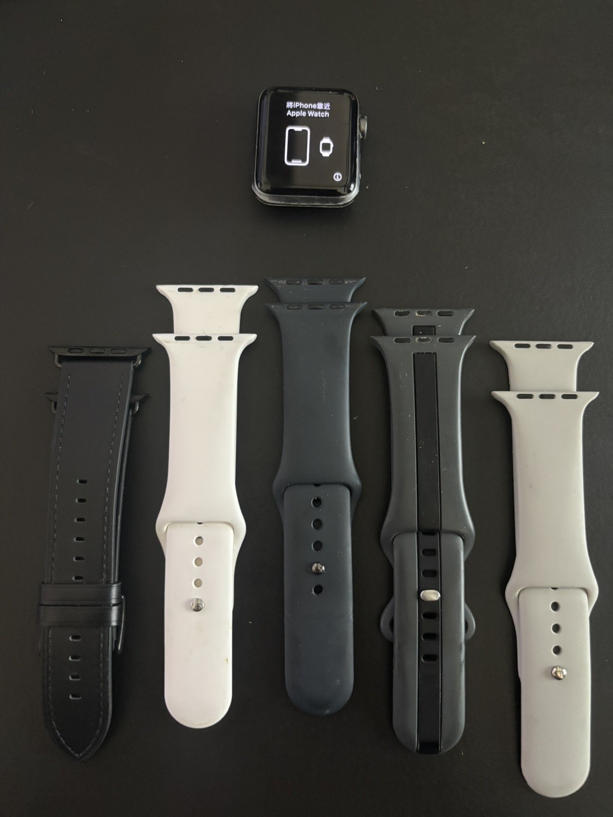 Apple Watch Series 3 42mm with multiple straps