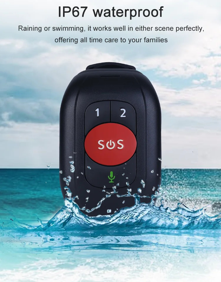 Senior 4G LTE Smartwatch with GPS Tracker, Bracelet and Heart Sensor