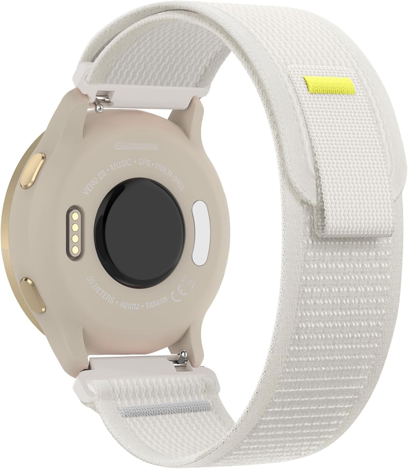 Nylon Strap Compatible with Garmin Venu 3S 41mm Soft Breathable Quick Release