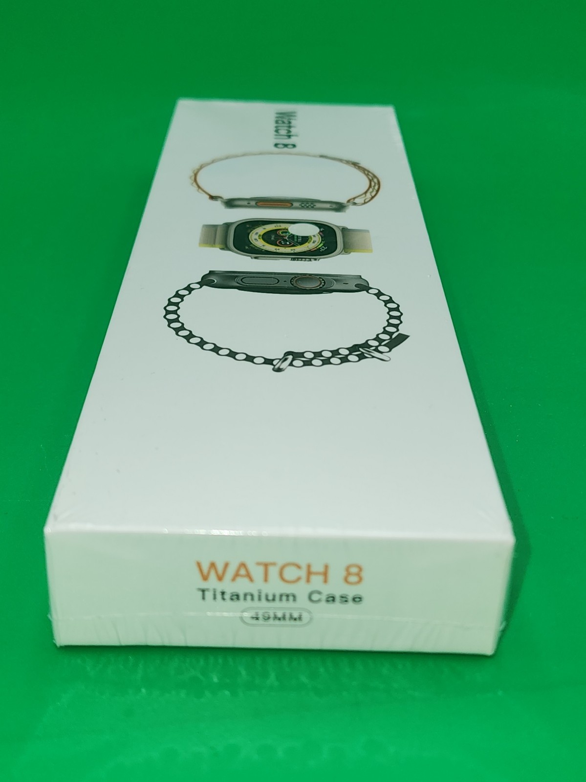 Watch 8 49mm Titanium Case NFC, SIRI, BT CALL, HEART RATE, WIRELESS CHARGE