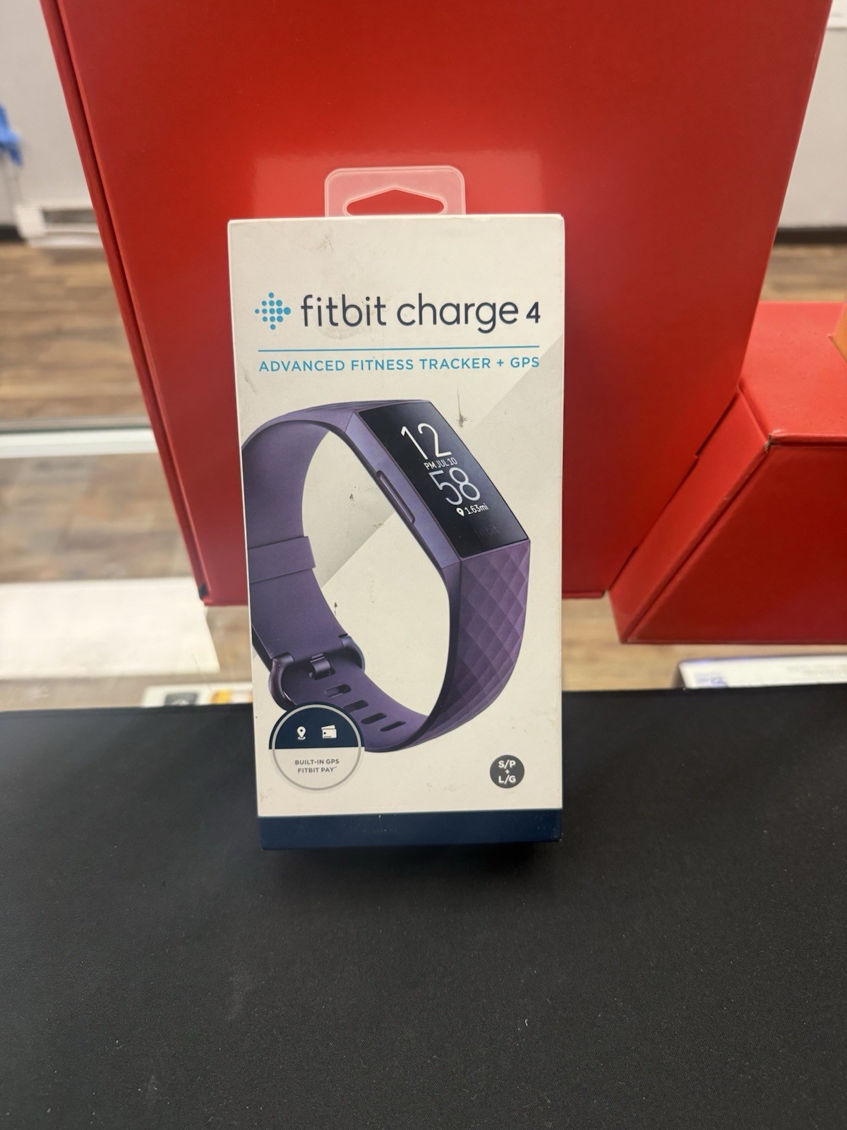 Fitbit Charge 4 Fitness GPS Activity Tracker w Heart Rate Monitor FB417 Rosewood