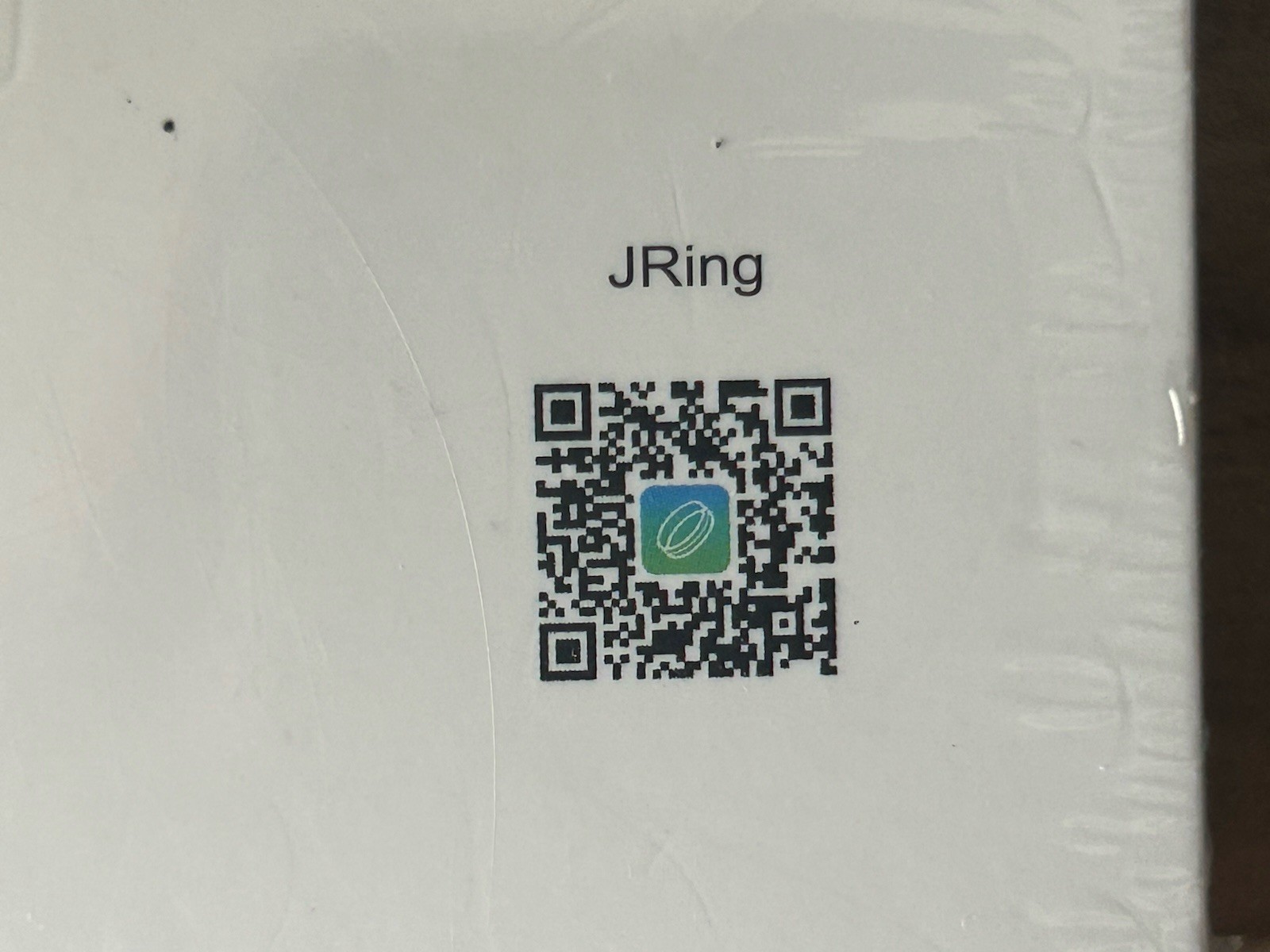JRing Smart Ring Heart Rate Monitor Blood Oxygen Sleep Tracker / Size 7 Black