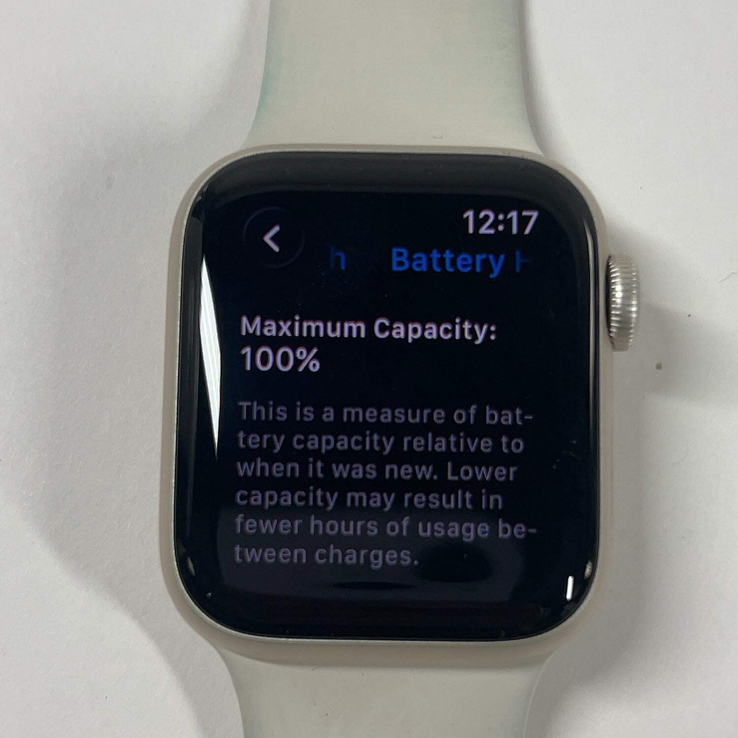 Unlocked Apple Watch SE 3 40MM Starlight Aluminum Light Blush Band MEP64LW/A