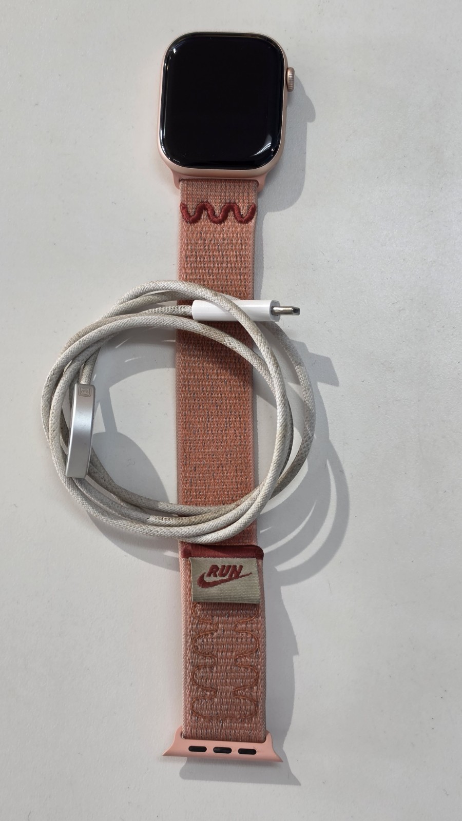 Apple Watch Series 11 46mm GPS Pink Case w Pink Band MEV74LW/A