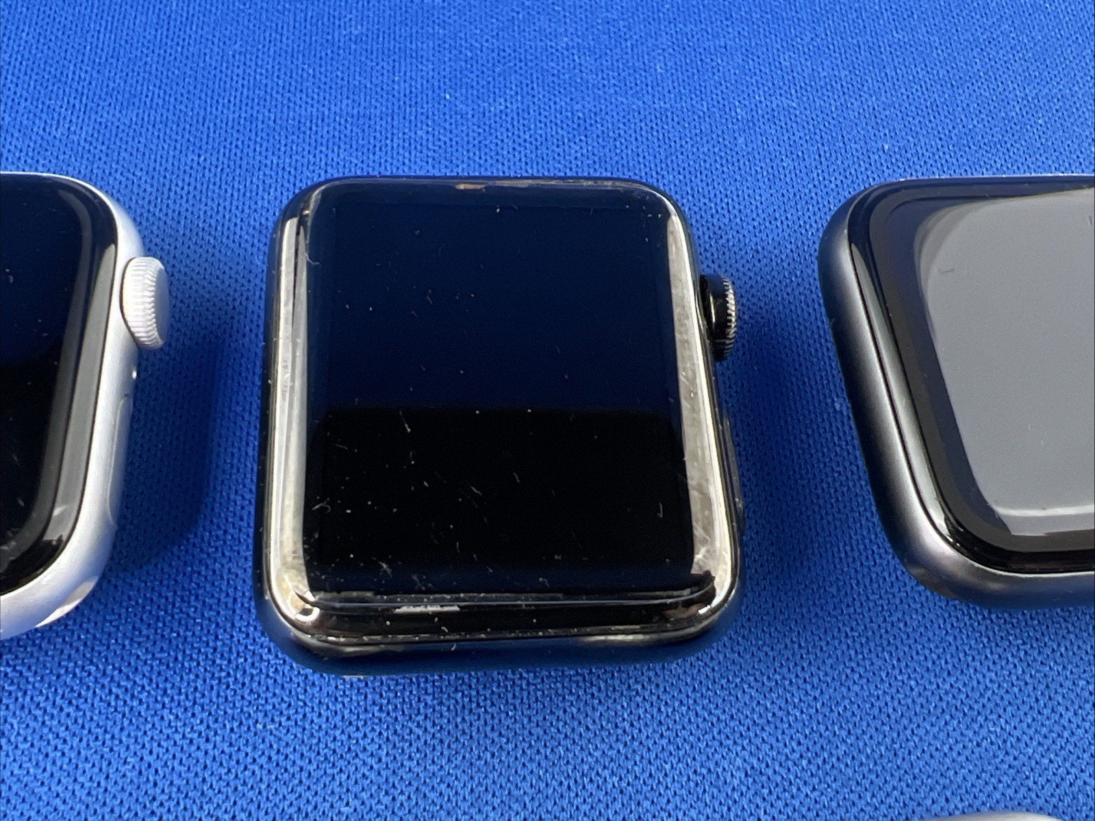 LOT 5x Apple Watch GPS Locked Parts 3x SE 40mm Nike S5 40mm S2 42mm FOR PARTS
