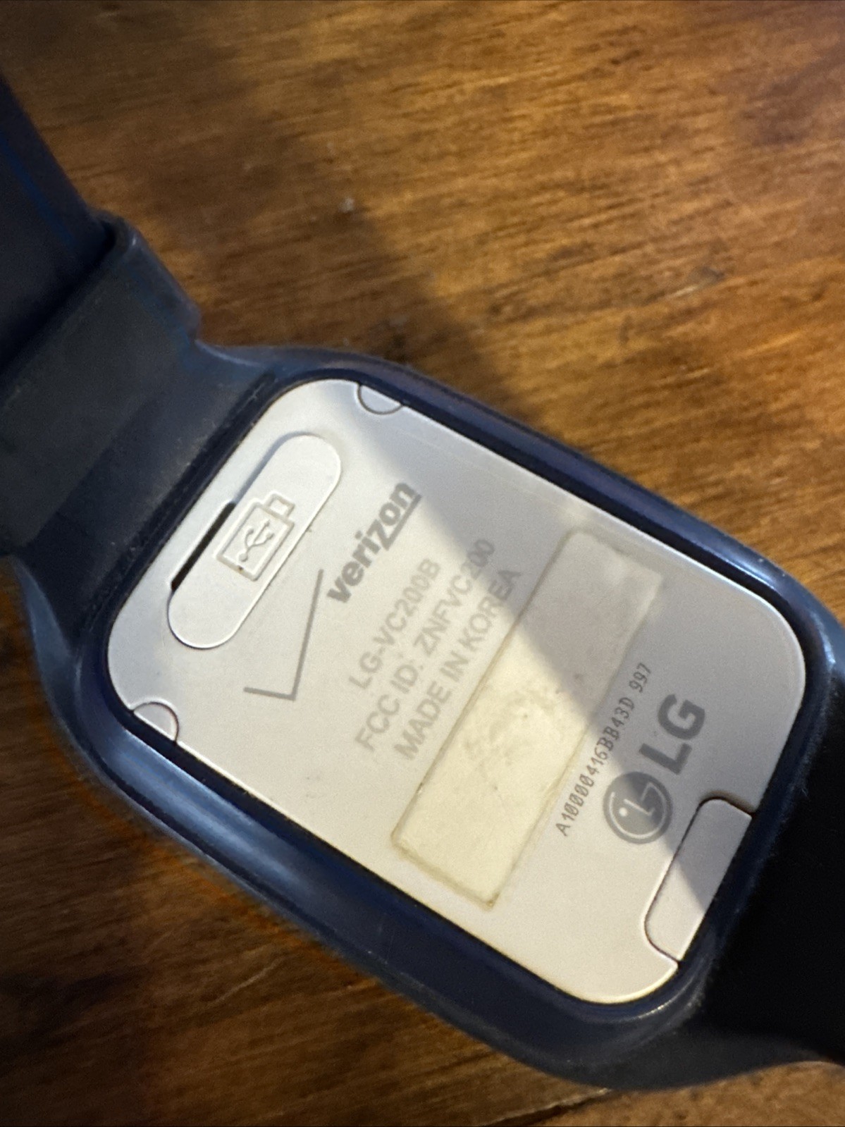 LG-VC200B & LG-VC110B Gizmo Verizon Smart Watch Blue Band Watch & Band Only