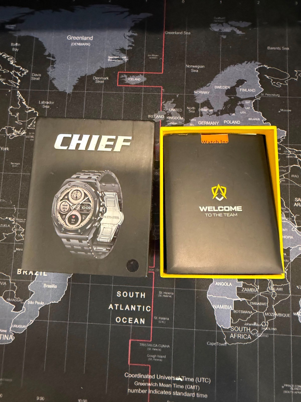 Official Reseller – AlphaGear Chief Smart Watch Dark Gray AMOLED Open Box