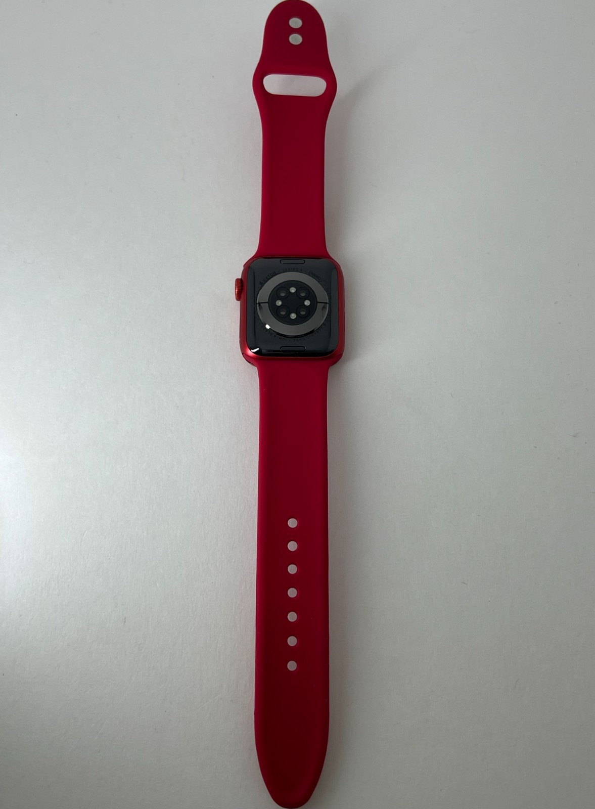 Apple Watch Series 6 40mm Aluminum Case Red Sport Band (WIFI) *READ DESCRIPTION*