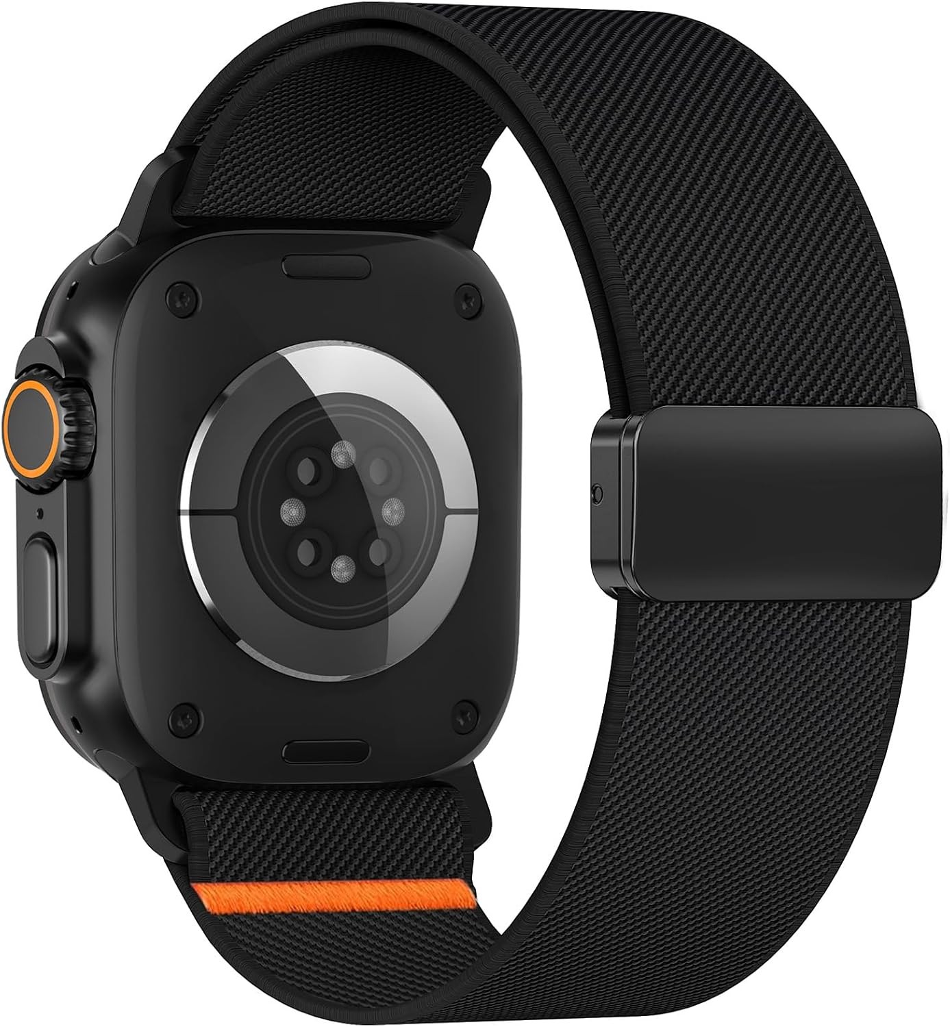 Strong Magnetic Clasp Stretchy Strap Compatible with Apple Watch 40mm 44mm