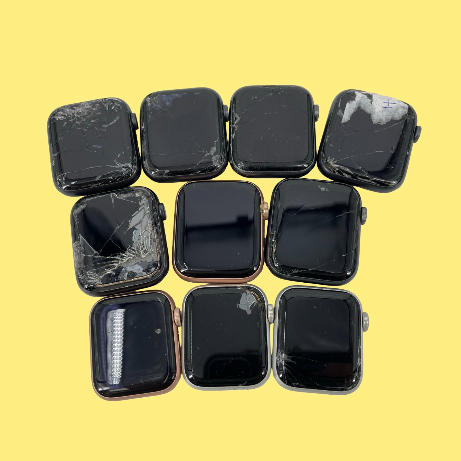 FOR PARTS x10 Apple Watch Series 5 A2092 A2093 A2094 A2095 40/ 44mm #6588 z65b32