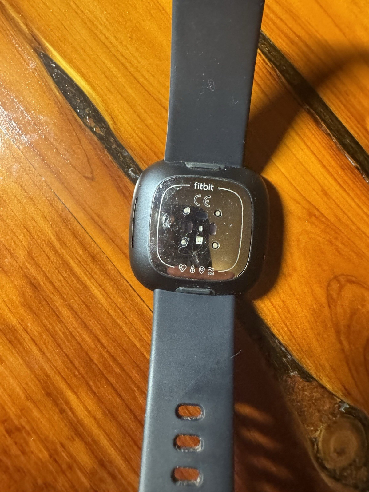 Fitbit Sense Smartwatch Black Silicone band