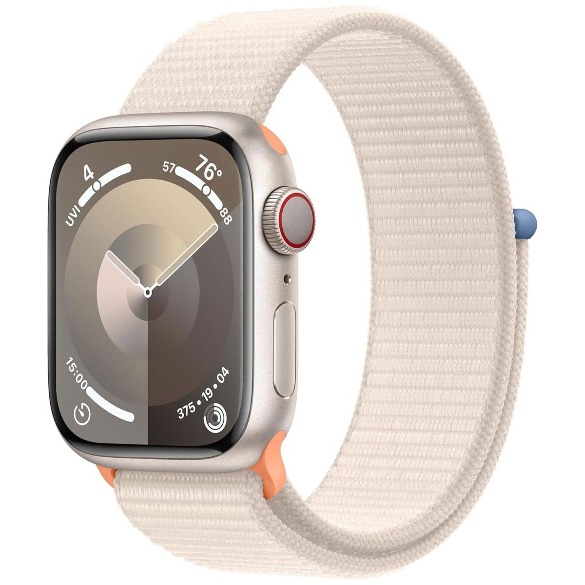 Apple Watch Series 9 (GPS+LTE) A2982 – 41mm Starlight Al/Starlight Sport Loop