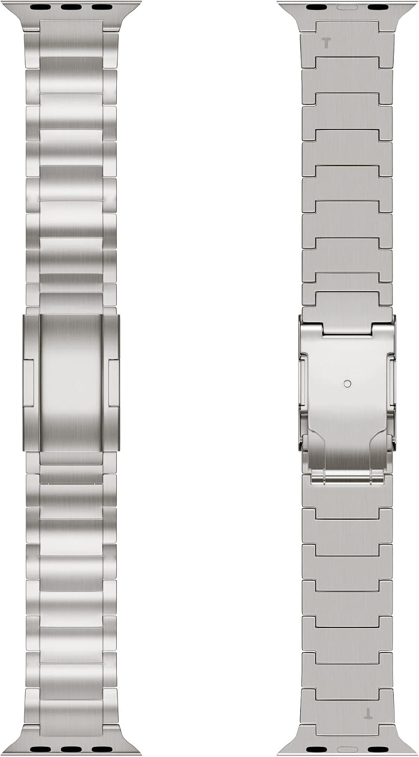 Titanium Metal Strap Compatible with Apple Watch Ultra 49mm, Series 11 46mm