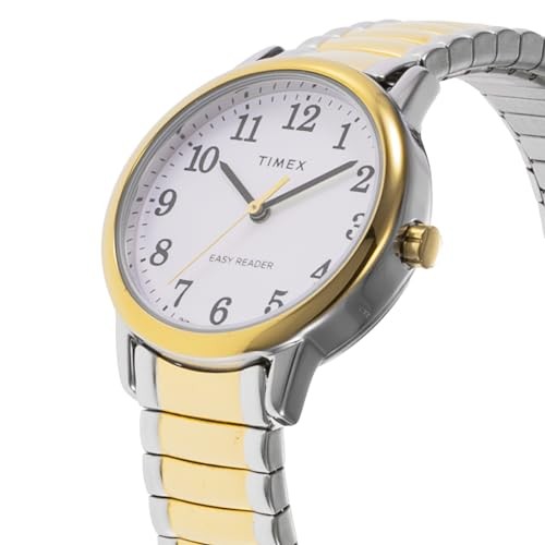 TIMEX EASY READER Watch White Dial Stainless Steel Quartz 30mm TW2V94800