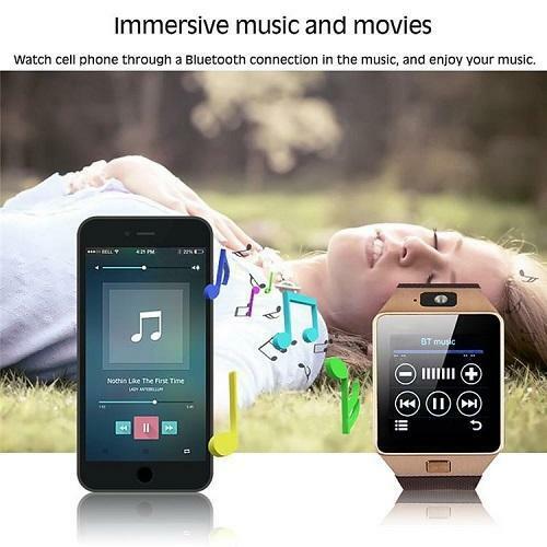 New Unlocked GSM Phone Call Bluetooth Smart Watch