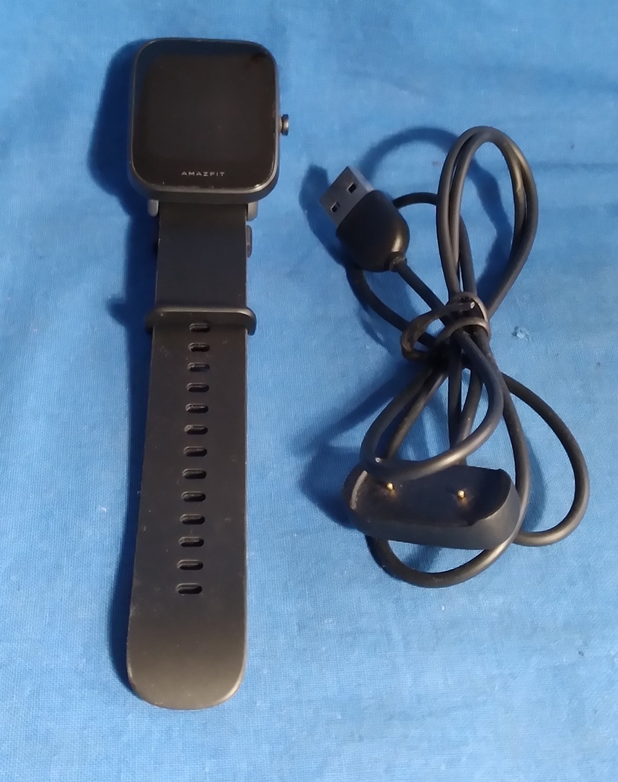 Amazfit Bip U Pro ~ Smart Watch A2008 Black ~Sleep Monitoring, Fitness, GPS Used