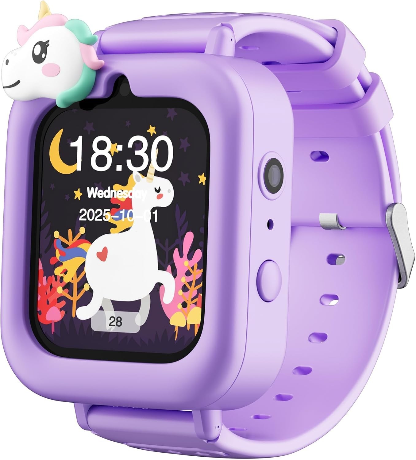Smart Watch for Kids, Alarm Clock Touchscreen Video Camera Music Pedometer Flash