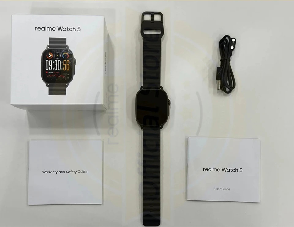 realme watch 5 1.97″ 600nits AMOLED 460mAh+Support GPS GNSS Global Version