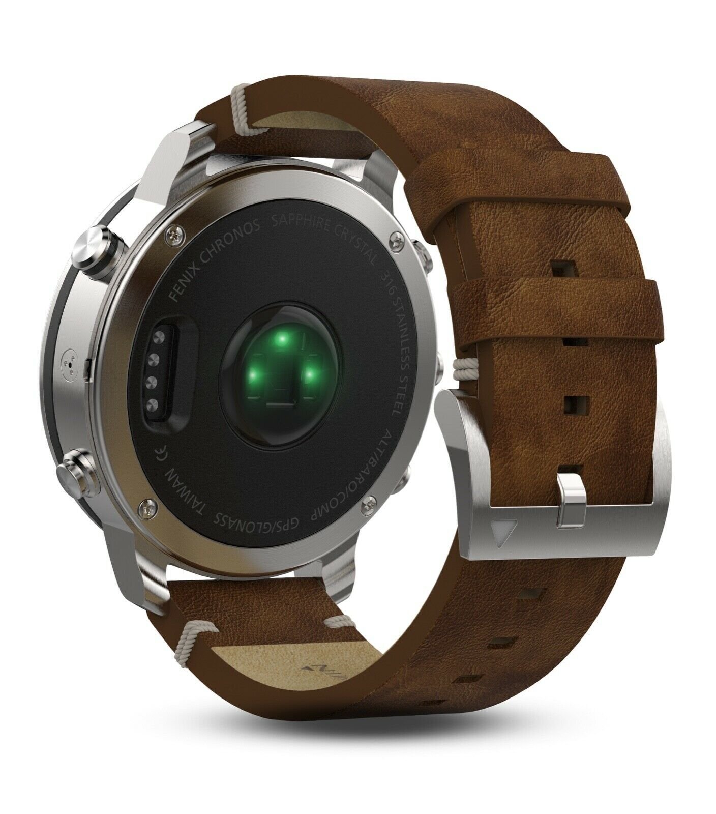Garmin Fenix Chronos w/ Leather Band | 010-01957-00 | AUTHORIZED GARMIN DEALER