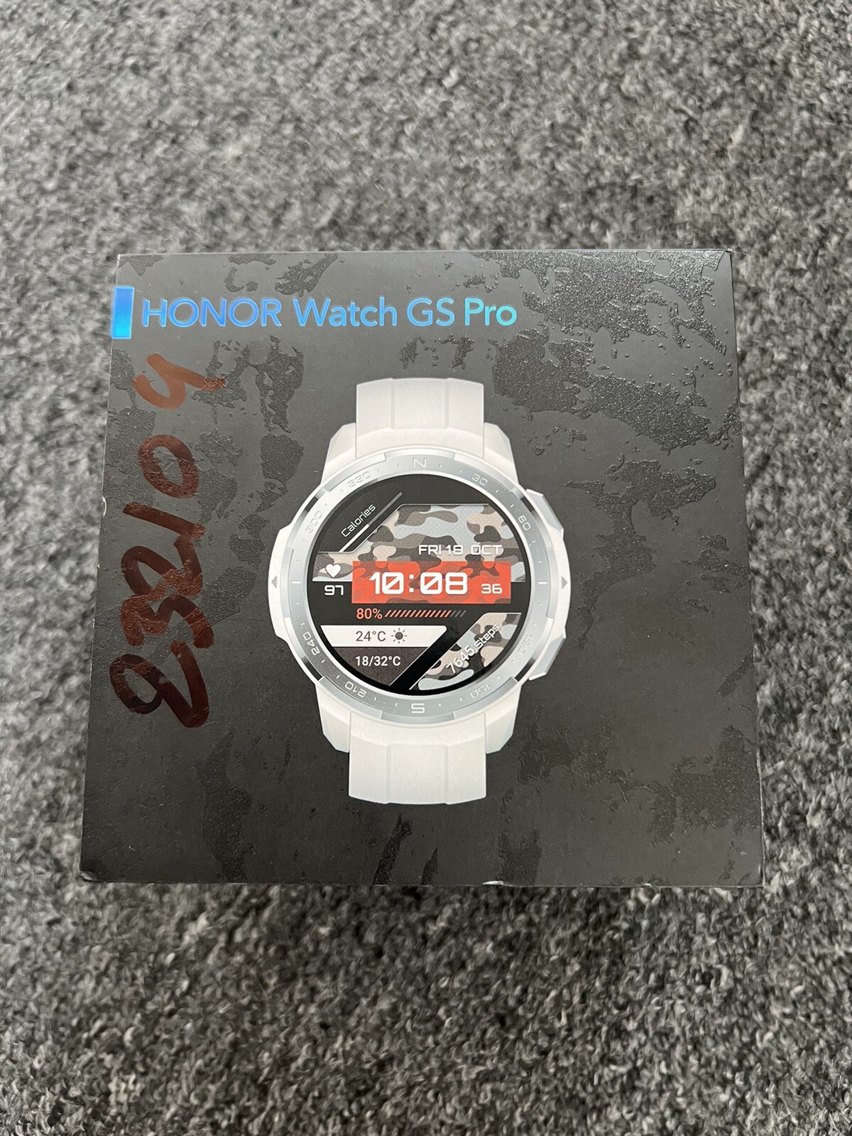 Honor GS Pro 48mm Waterproof Smartwatch with Heart Rate Monitor (White)