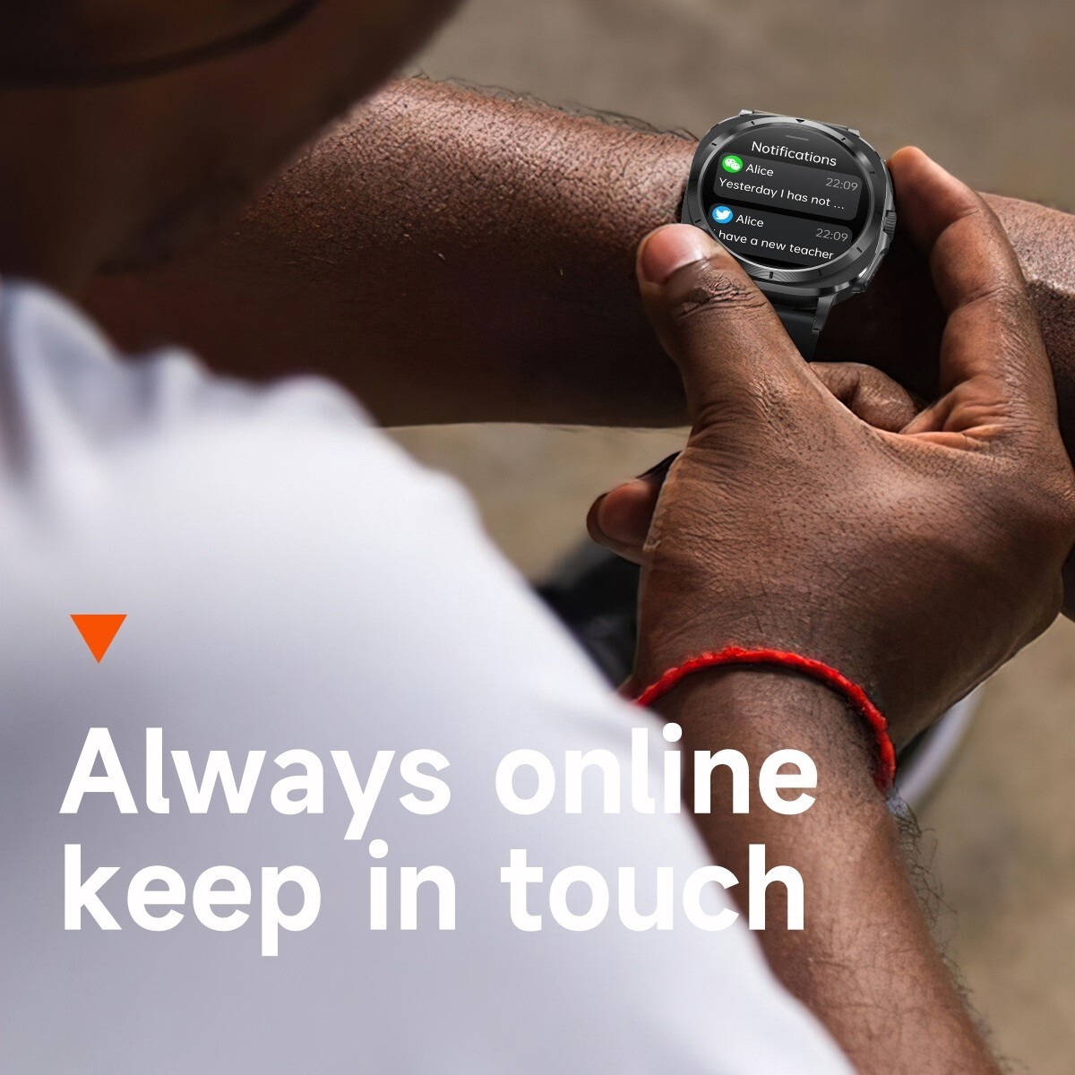 Sport Smart Watch ECG Health Monitoring Voice Assistant SOS Waterproof NFC ET492