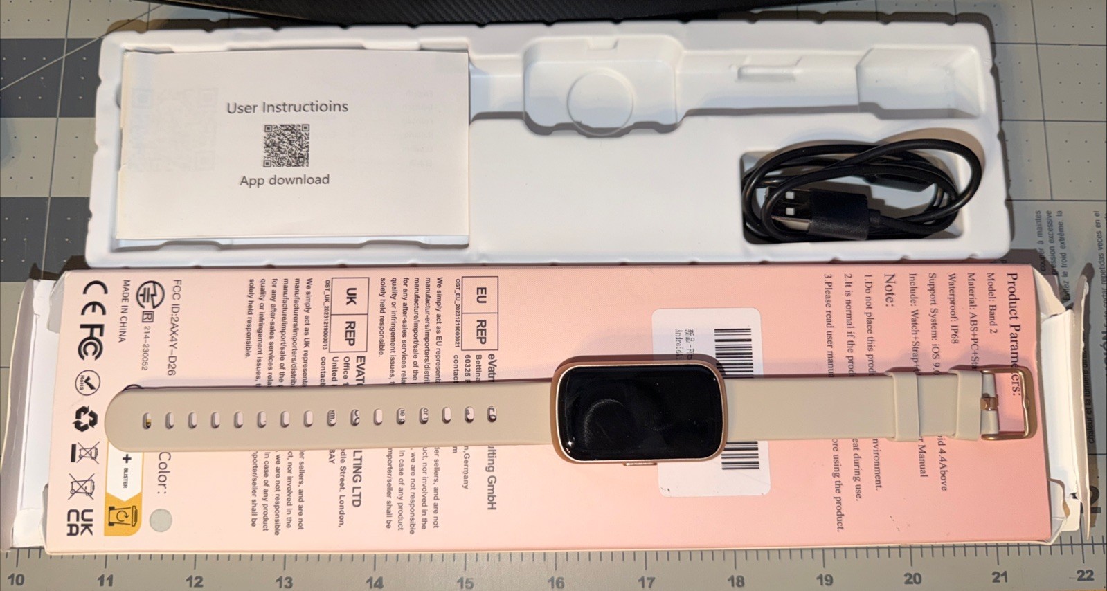 RLQA Smart Fitness Tracker Watch