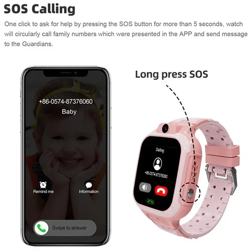 Xiaomi Mi Home Children’s Smart Watch GPS Positioning SOS Video Waterproof Watch