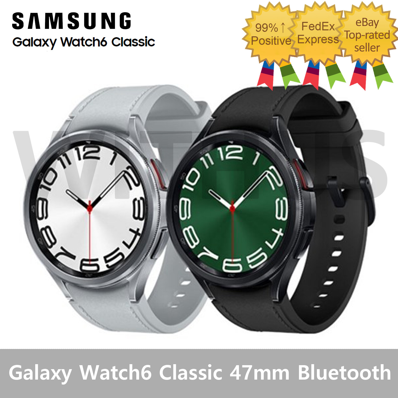 SAMSUNG Galaxy Watch6 Classic 47mm Bluetooth SM-R960N Smartwatch – Tracking