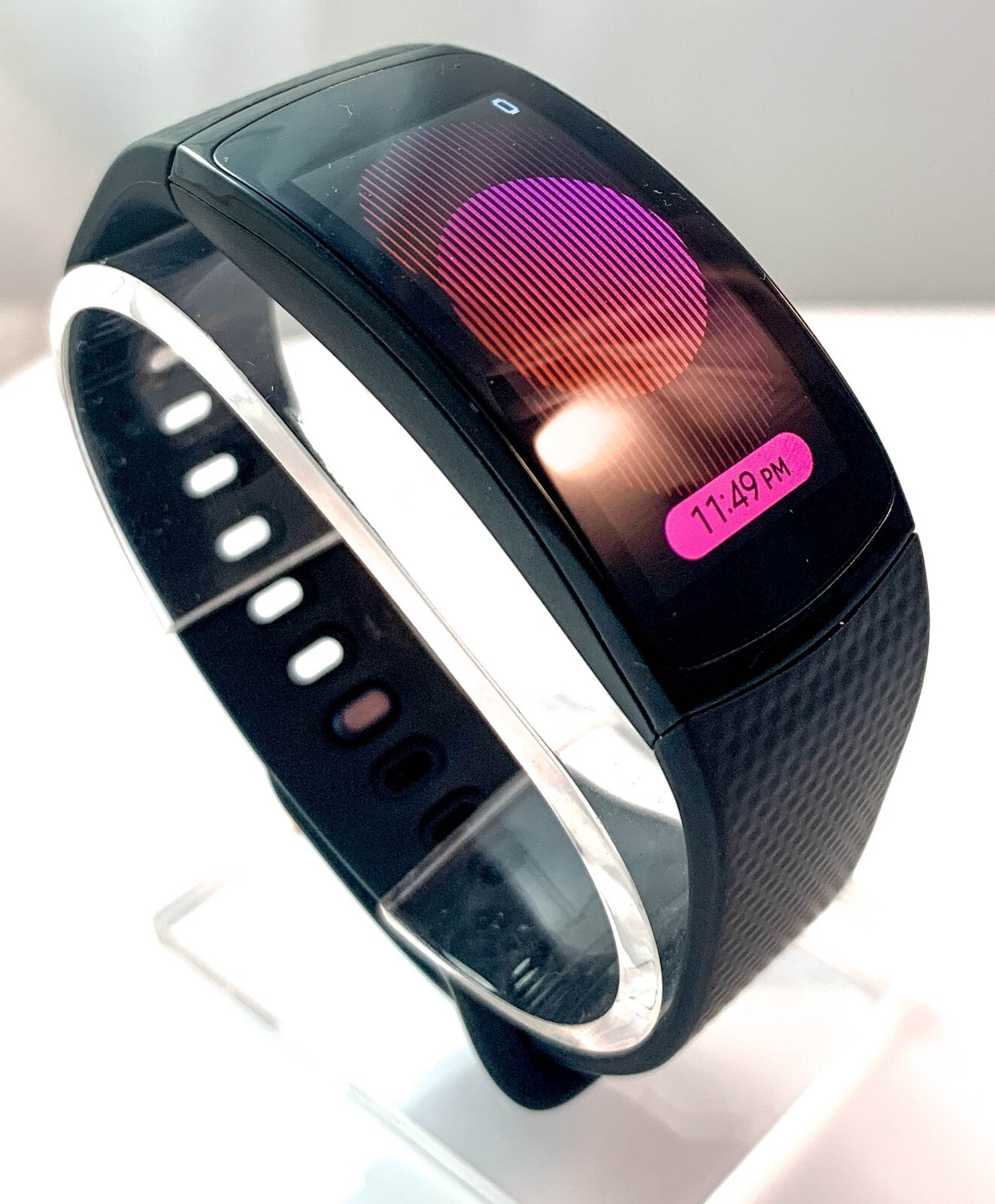 Samsung Gear Fit2 SM-R360 Fitness Smartwatch Large – Black