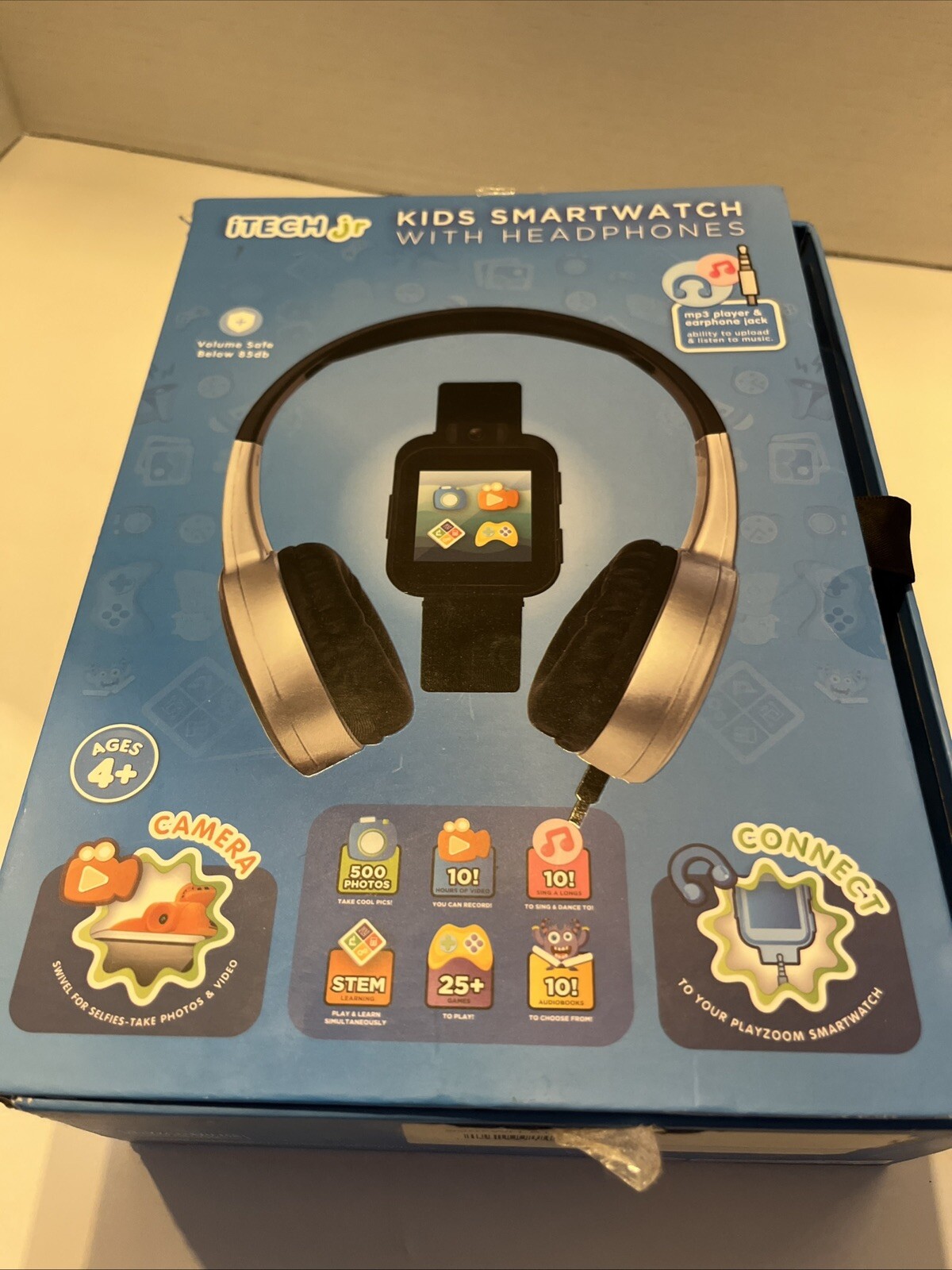 Itech jr kids smartwatch with headphones for boys ”NEW” in box