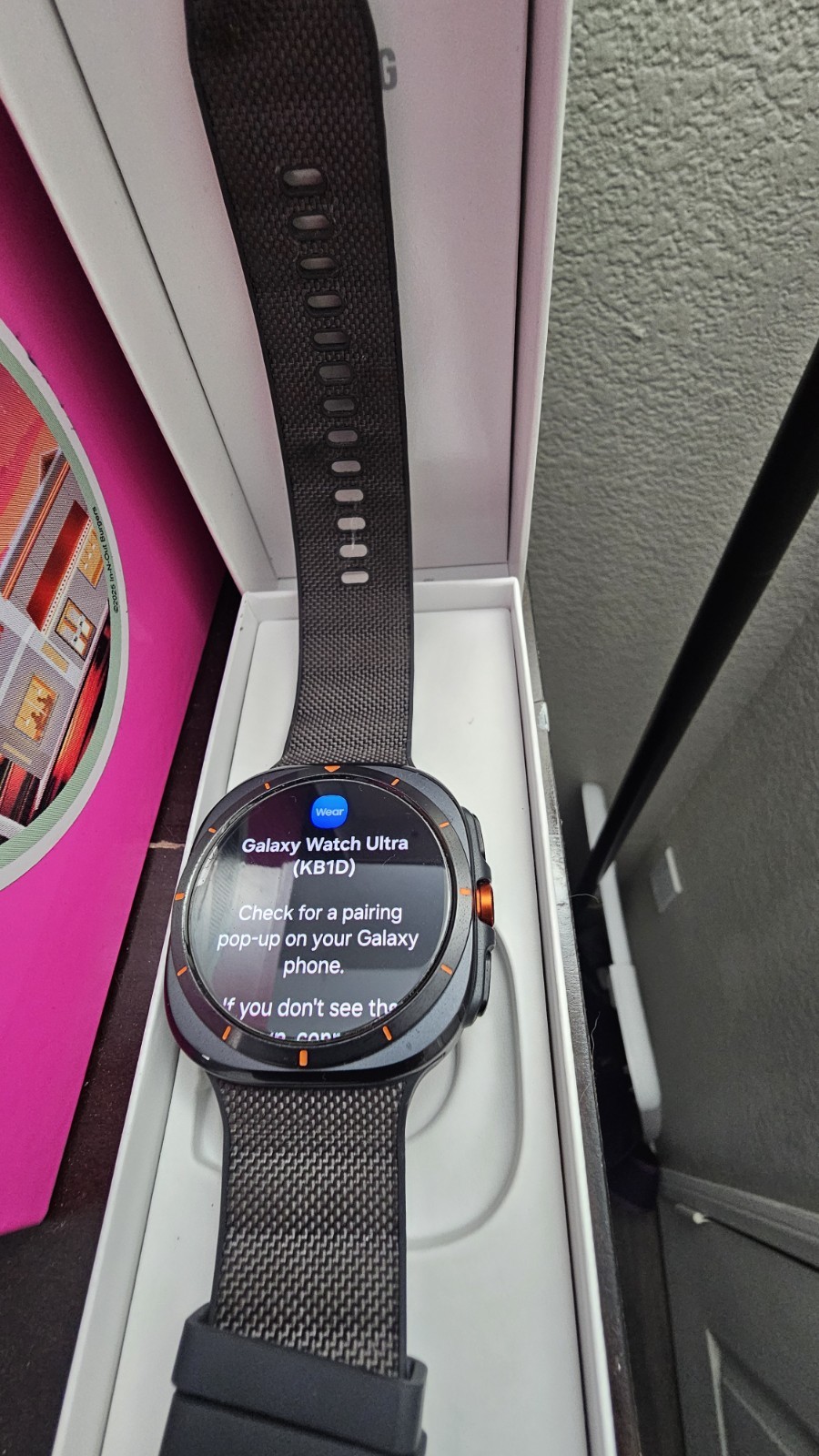 Samsung Galaxy Watch Ultra 47mm LTE Titanium Gray Smartwatch SM-L705U Excellent