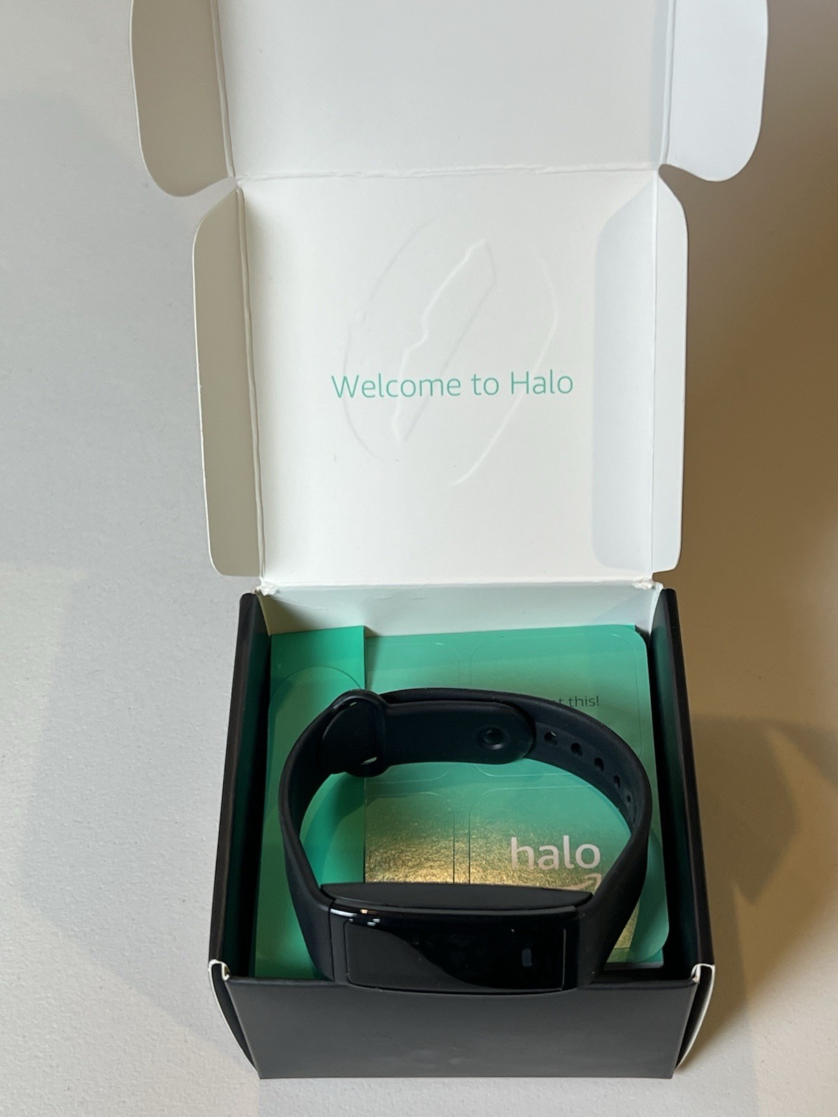 Amazon Halo View Fitness Tracker Watch, Active – Black – Untested *READ*