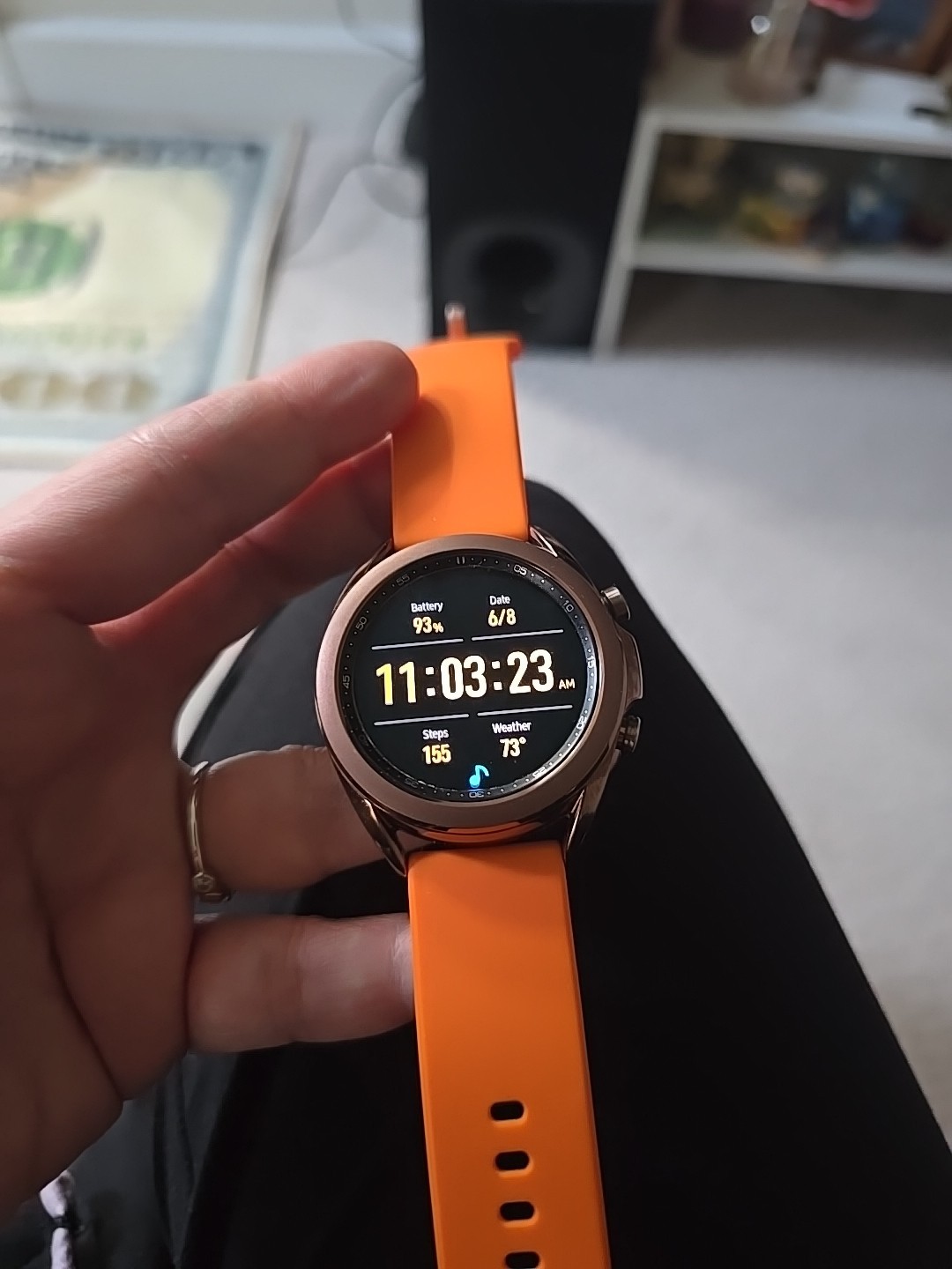 Samsung Galaxy Watch3 SM-R850 Mystic Bronze (Bluetooth) – SM-R850NZDAXAR