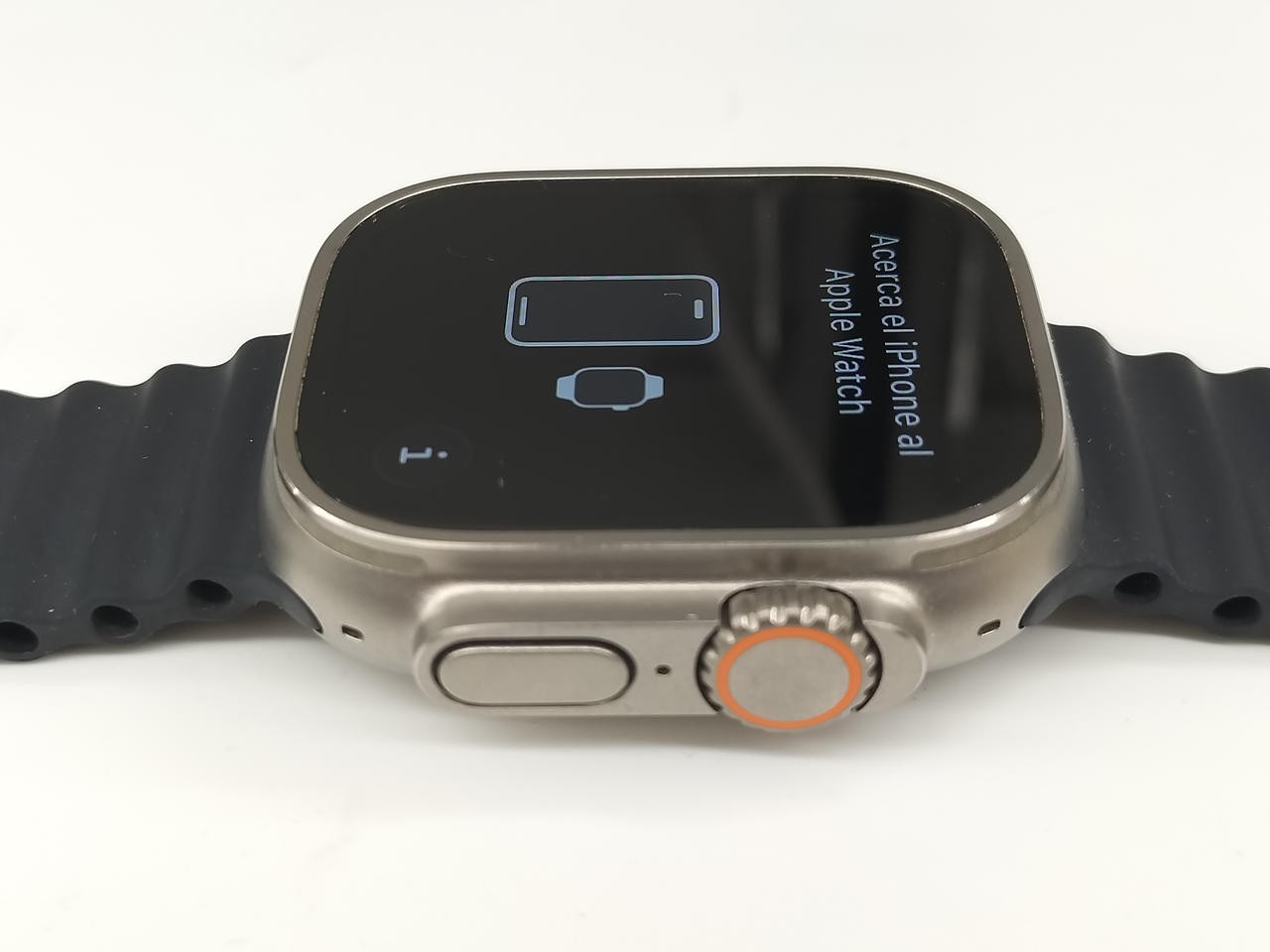Apple Watch Ultra 1st Gen Titanium 49mm Smartwatch, Series 8, Used