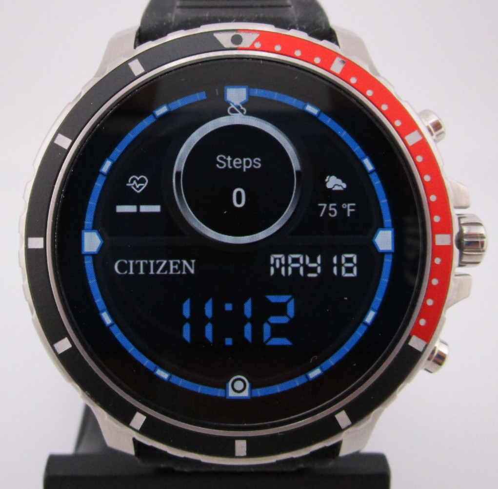 Citizen CZ Smart Stainless Steel Case Smart Watch – MX0000-07X / P990MV-01