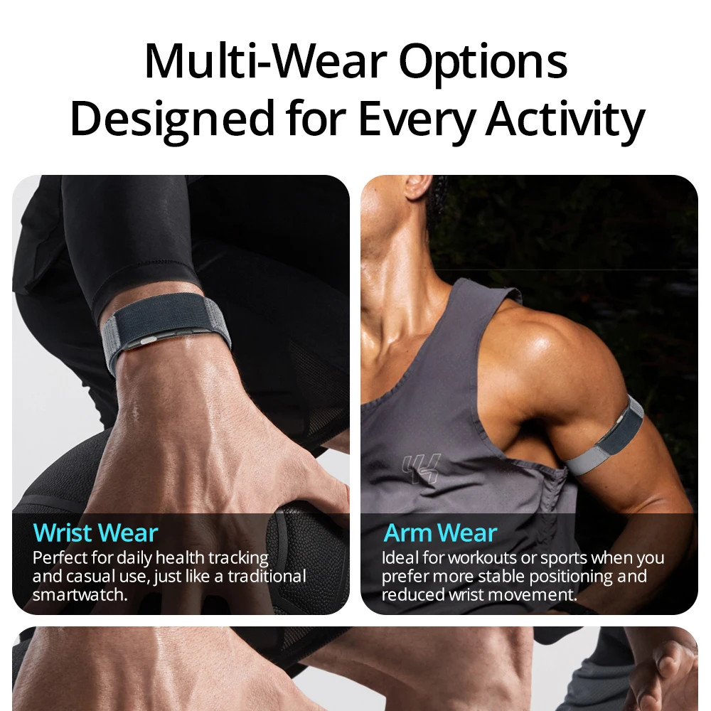Smart Bracelet with No Screen Waterproof Band BT Call Sos Reminder Heart Rate