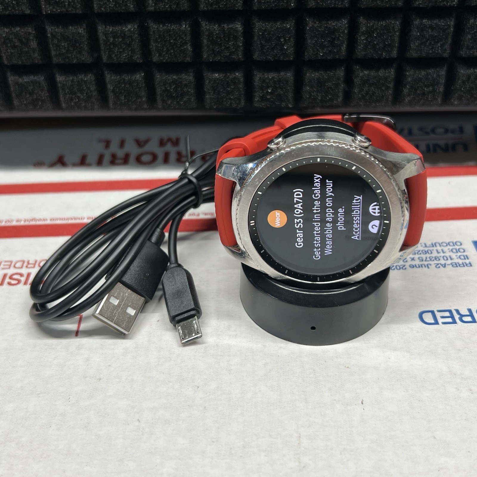 Samsung Galaxy Gear S3 Classic 46mm Stainless Steel Silver Case SM-R770