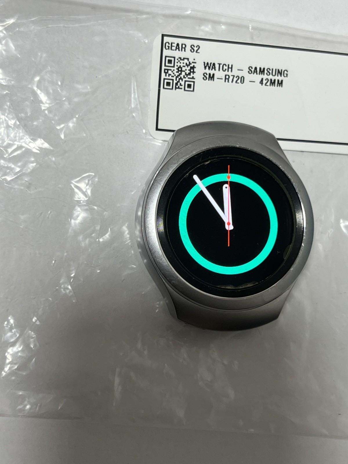 Samsung Gear S2 SM-R720 Smart Watch 42mm Silver – NO BANDS