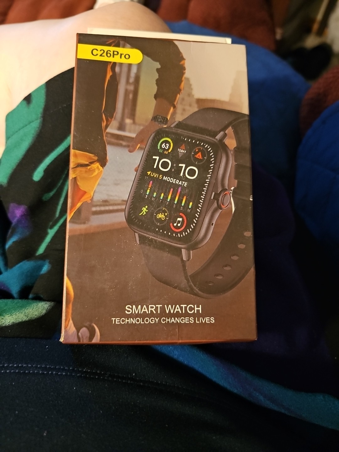 C26 PRO Smart Watch – Bluetooth – 1.44″ Touchscreen