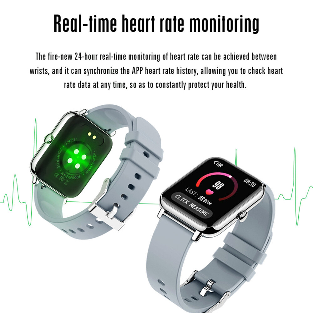 Sport Fitness Tracker Bluetooth Smartwatch 1.69 inch Touch Screen Smart Bracelet