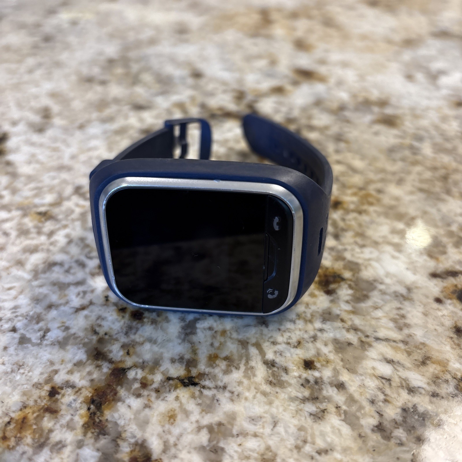 LG-VC200B Gizmo Gadget Verizon Smart Watch – Navy Blue Band (Watch Only) WORKS!!