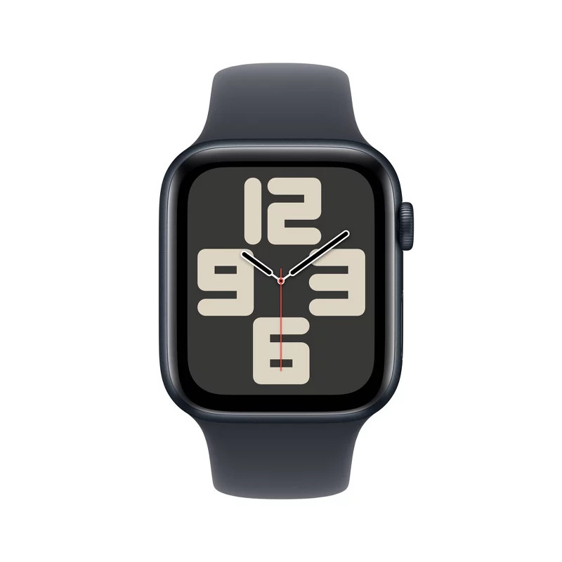 Apple Watch SE (2nd Gen) GPS + Cellular (2024) 44mm Midnight Sport Band – M/L