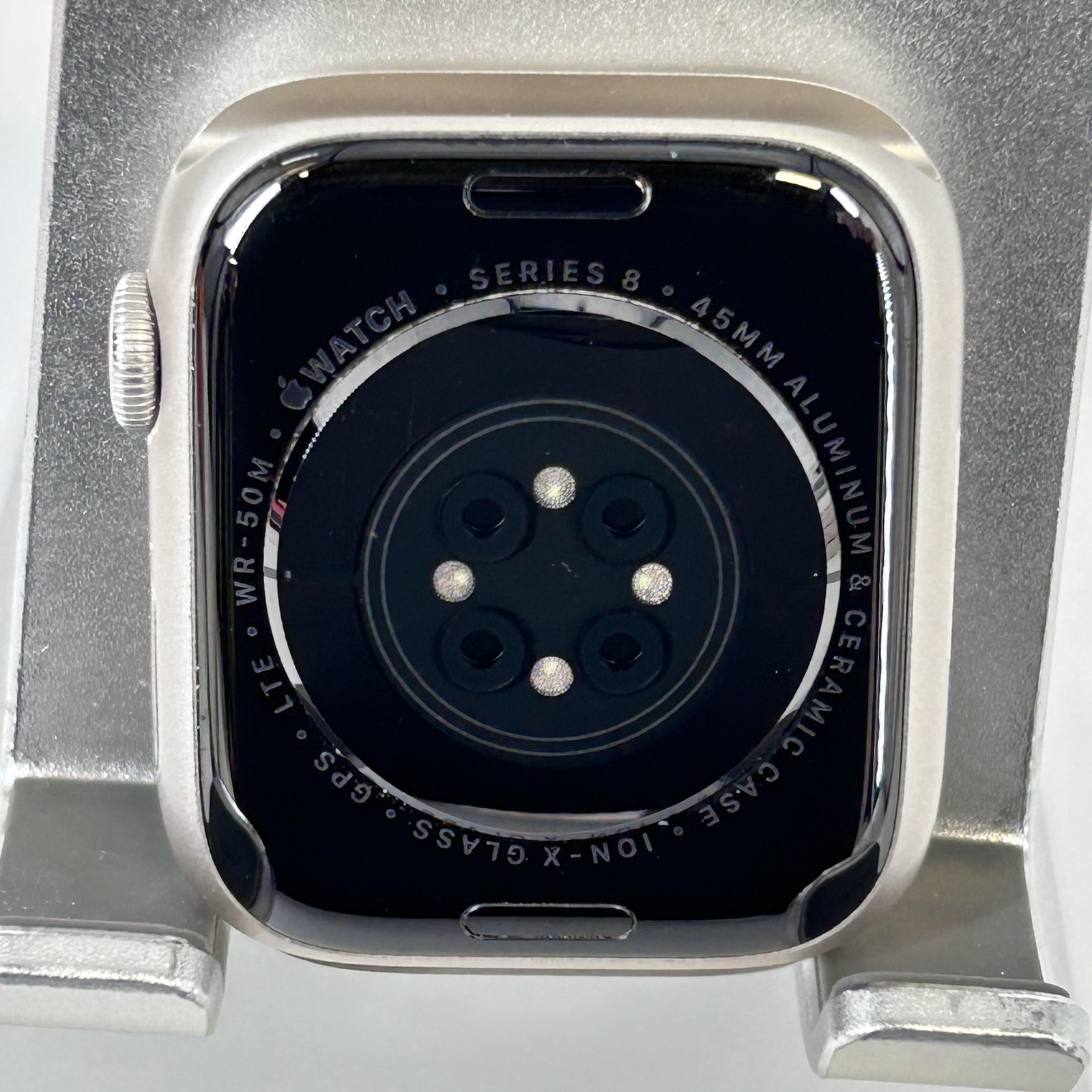 Apple Watch (Series 8) 45mm Gold Aluminum (LTE) w/ No Band – Fair