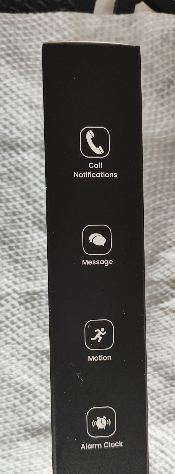 BLACK SMART WATCH ANDROID OR IPHONE